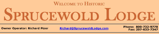 Welcome to Historic Sprucewold Lodge