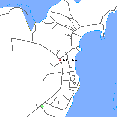 Owls Head map