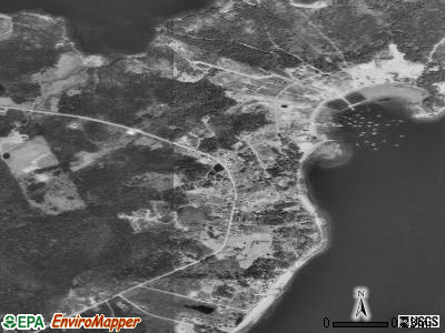 Owls Head satellite photo by USGS